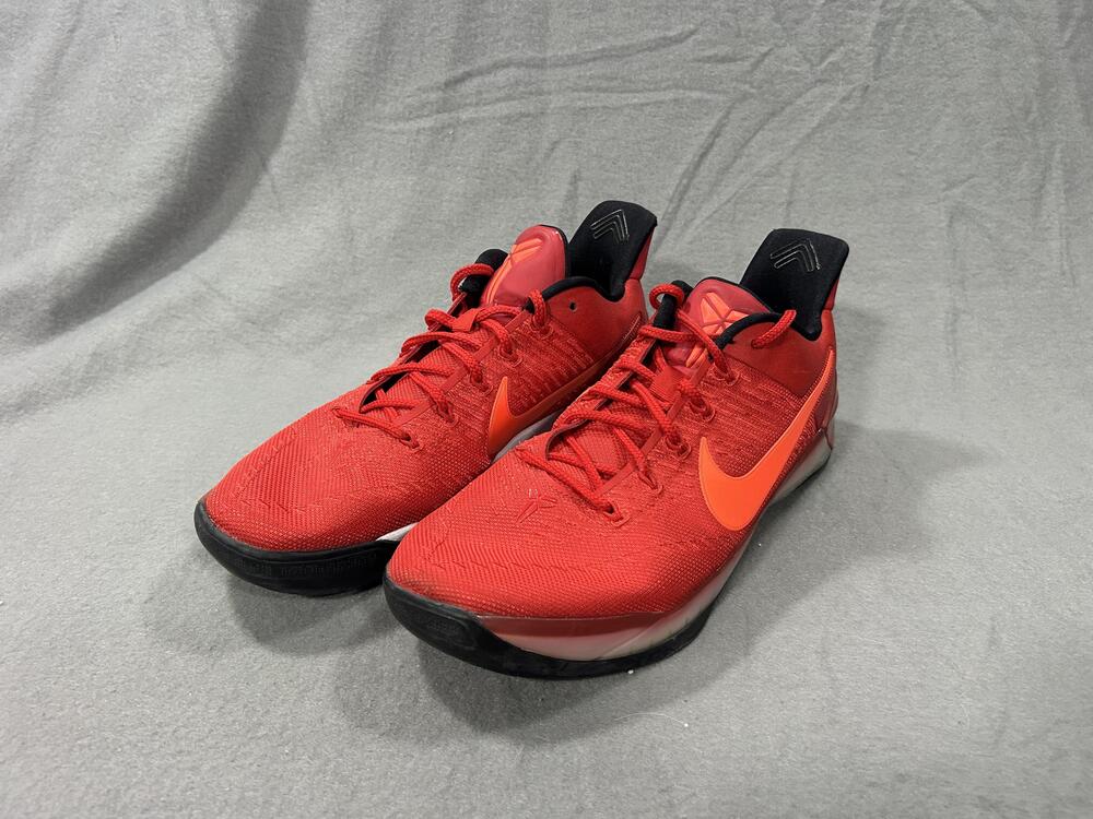 Nike Kobe A.D. University Shoes Mens Size 11.5 Red Low Top Basketball Sneaker